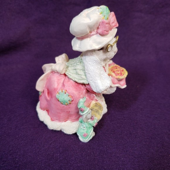 Patchville Bunnies Sadie Paws w/wrong box 1994 Easter Rabbit Bunny Christmas - Picture 1 of 7